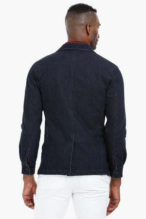3 Button Denim Jacket