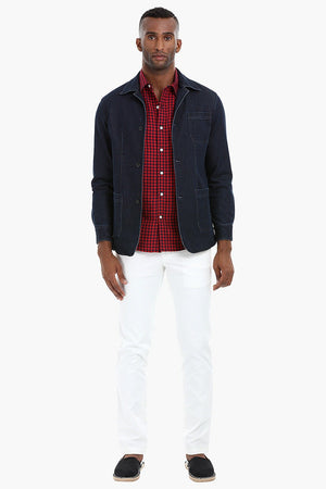3 Button Denim Jacket