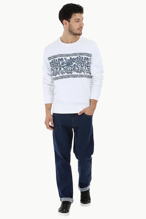 Aloha Printed Sweatshirt
