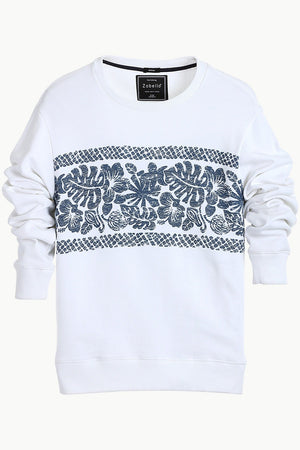 Aloha Printed Sweatshirt