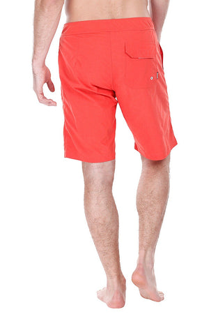 Nylon Swim Shorts With Floral Print Lining