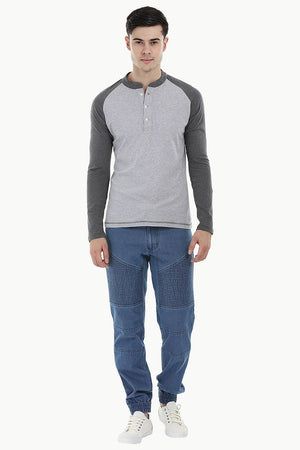 Raglan Contrast Baseball T-Shirt