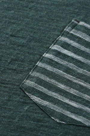 Raglan Sleeves Green T-Shirt