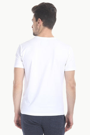 Crew Neck Slight Stretch Solid Tee