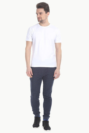 Crew Neck Slight Stretch Solid Tee