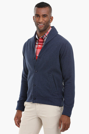 Shawl Collar Fleece Cardigan