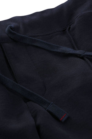 Side Colorblock Navy Sweatpants