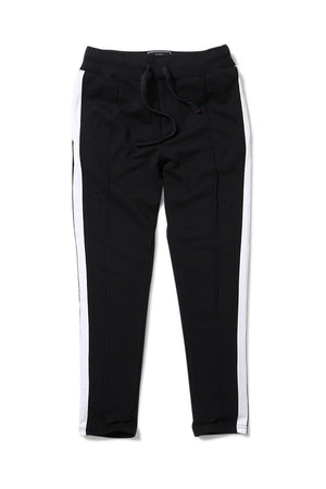 Side Colorblock Navy Sweatpants
