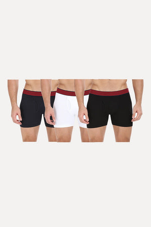 Multicolor Stretchable Briefs - Pack Of 3