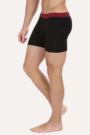 Stretchable Boxer With Side Flyer