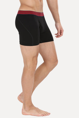 Stretchable Boxer With Side Flyer