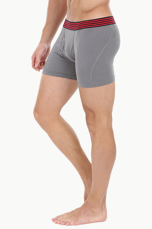Stretchable Boxer With Side Flyer