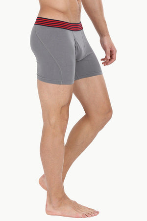 Stretchable Boxer With Side Flyer