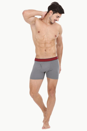 Stretchable Boxer With Side Flyer