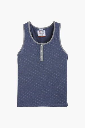 Skull Printed Cotton Tank