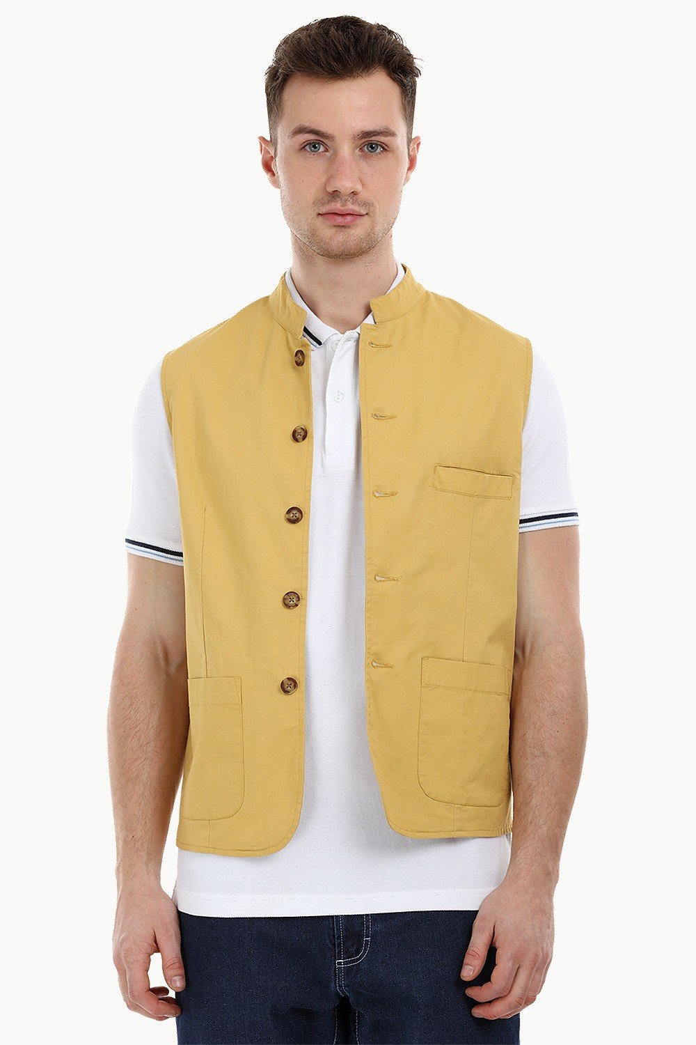 Sleeveless Jacket Yellow Dress Vest ZAZYULZ Womens Sleeveless