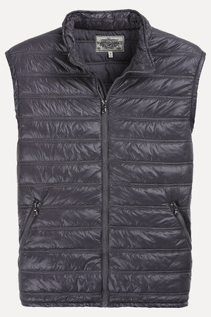 Sleeveless Solid Padded Jacket