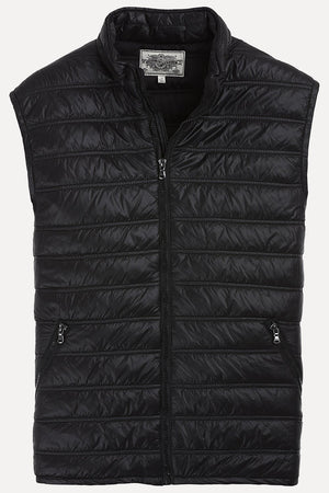 Sleeveless Solid Padded Jacket