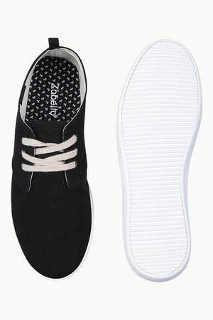 Solid Lace Up Plimsolls