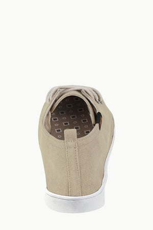 Solid Lace Up Plimsolls
