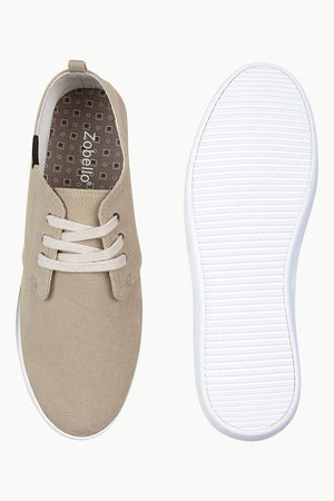 Solid Lace Up Plimsolls