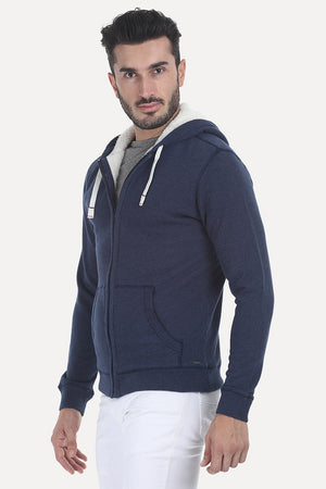 Solid Yarn Dyed Flannel Hoodie
