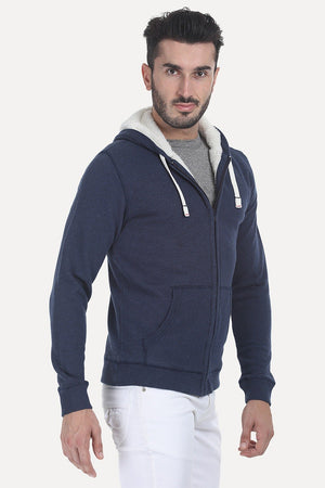 Solid Yarn Dyed Flannel Hoodie