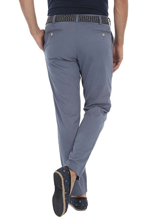Stretchable Washed Cotton Peach Twill Chino Pants