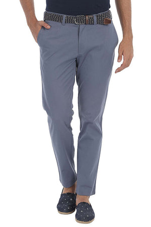 Stretchable Washed Cotton Peach Twill Chino Pants