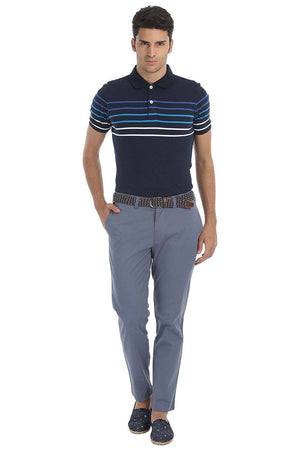Stretchable Washed Cotton Peach Twill Chino Pants