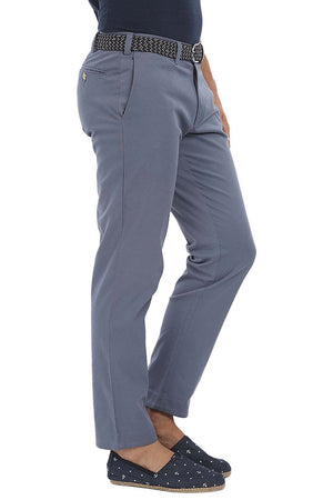 Stretchable Washed Cotton Peach Twill Chino Pants