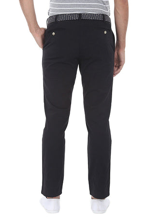 Stretchable Washed Cotton Peach Twill Chino Pants