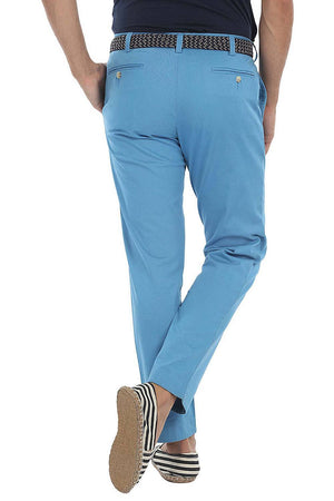 Stretchable Washed Cotton Peach Twill Chino Pants