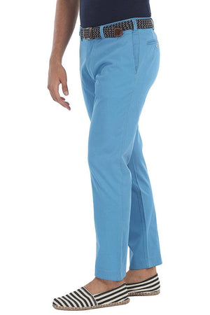 Stretchable Washed Cotton Peach Twill Chino Pants