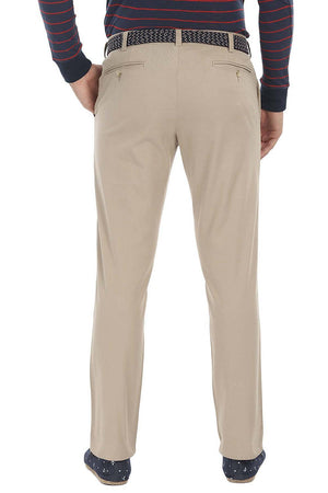 Stretchable Washed Cotton Peach Twill Chino Pants