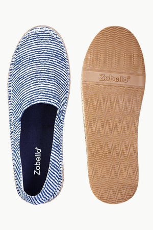 Striped Casual Espadrilles