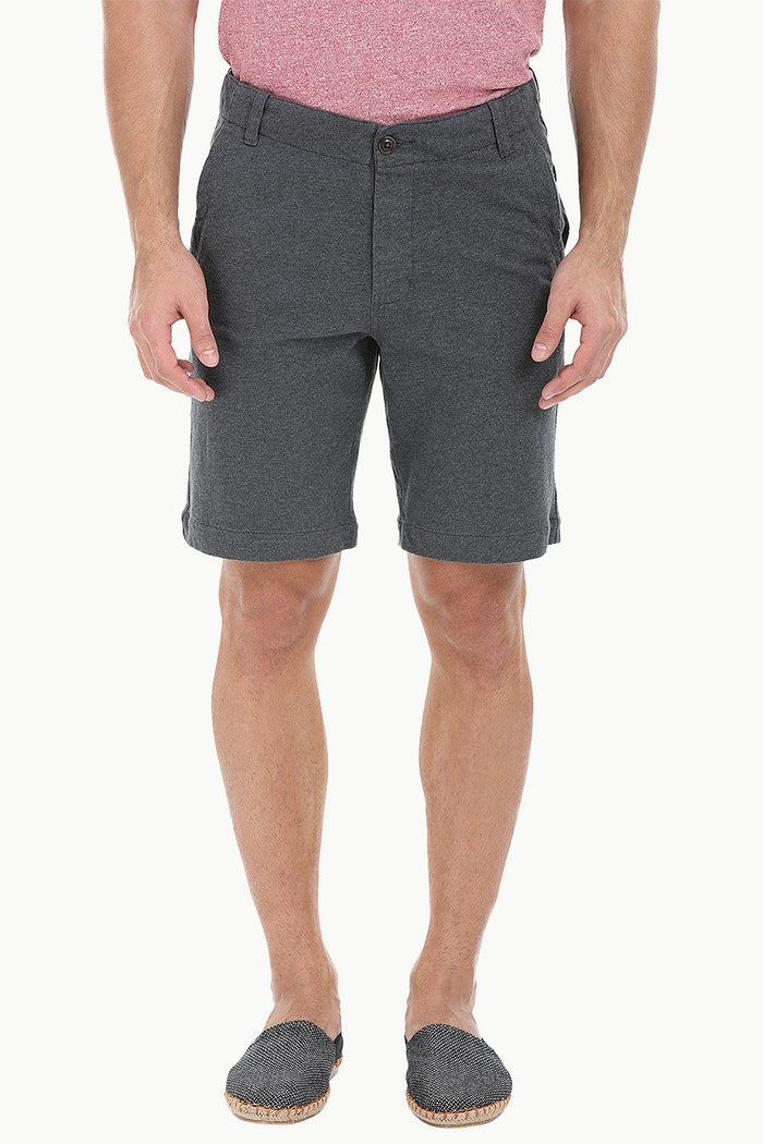Relaxed Fit Soft Cotton Knit Shorts
