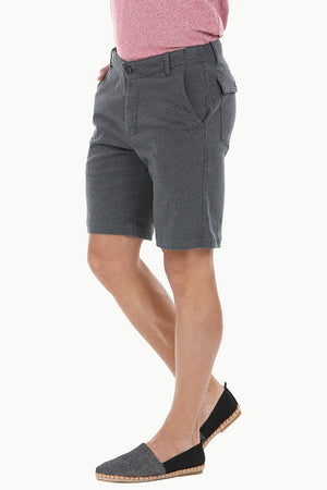 Relaxed Fit Soft Cotton Knit Shorts