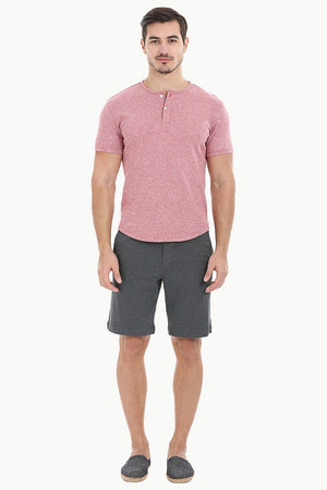 Relaxed Fit Soft Cotton Knit Shorts