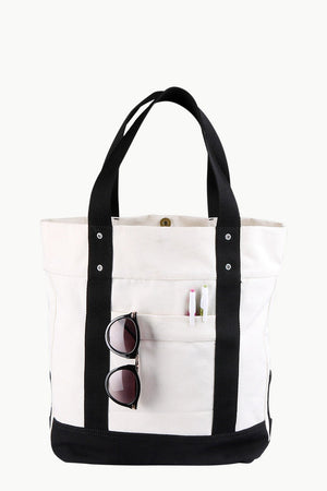 Throw In Oatmeal Canvas Tote Bag