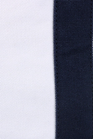 Throw In White Canvas Tote Bag