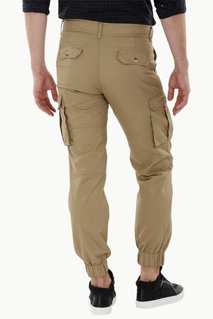 Twill Cuff Jogger Cargo Pants
