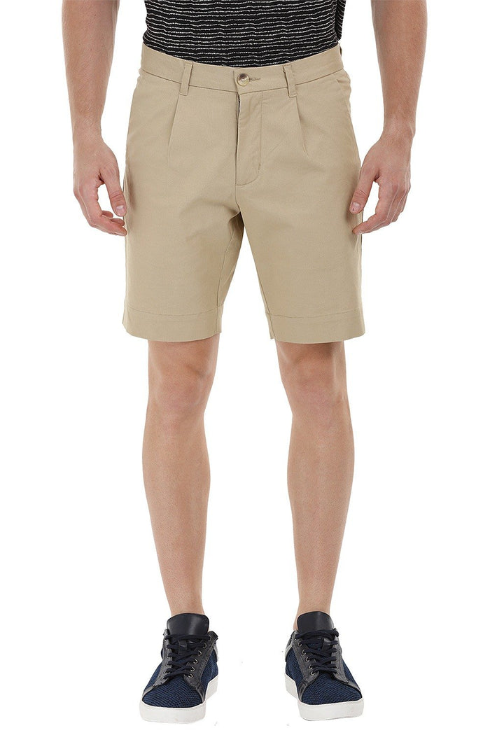 Twill Khaki Chino Shorts