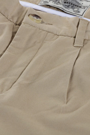 Twill Khaki Chino Shorts