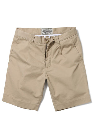 Twill Khaki Chino Shorts