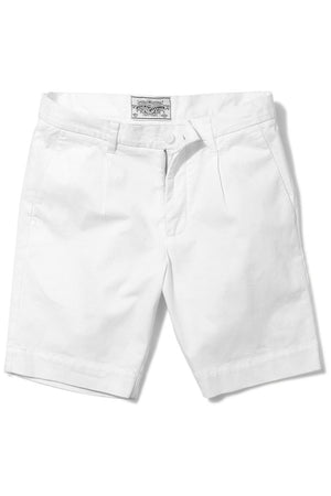 Twill White Chino Shorts