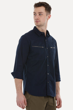 Urban Shirt with Zipper Pockets