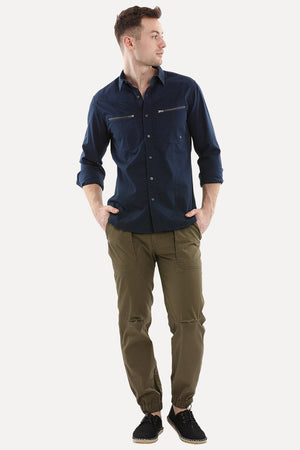 Urban Shirt with Zipper Pockets