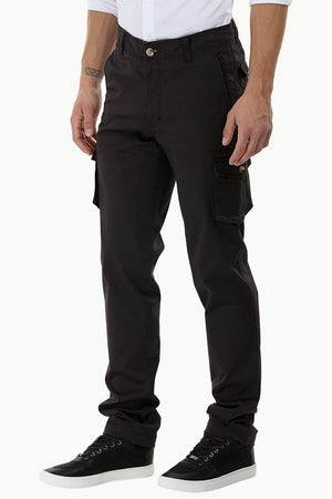 Cotton Twill Cargo Pants