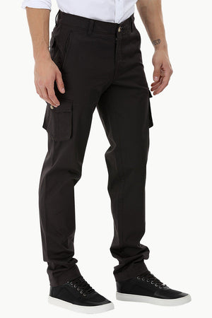 Cotton Twill Cargo Pants